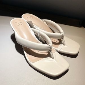 Women's Elvie Pumps in Cream - A New Day